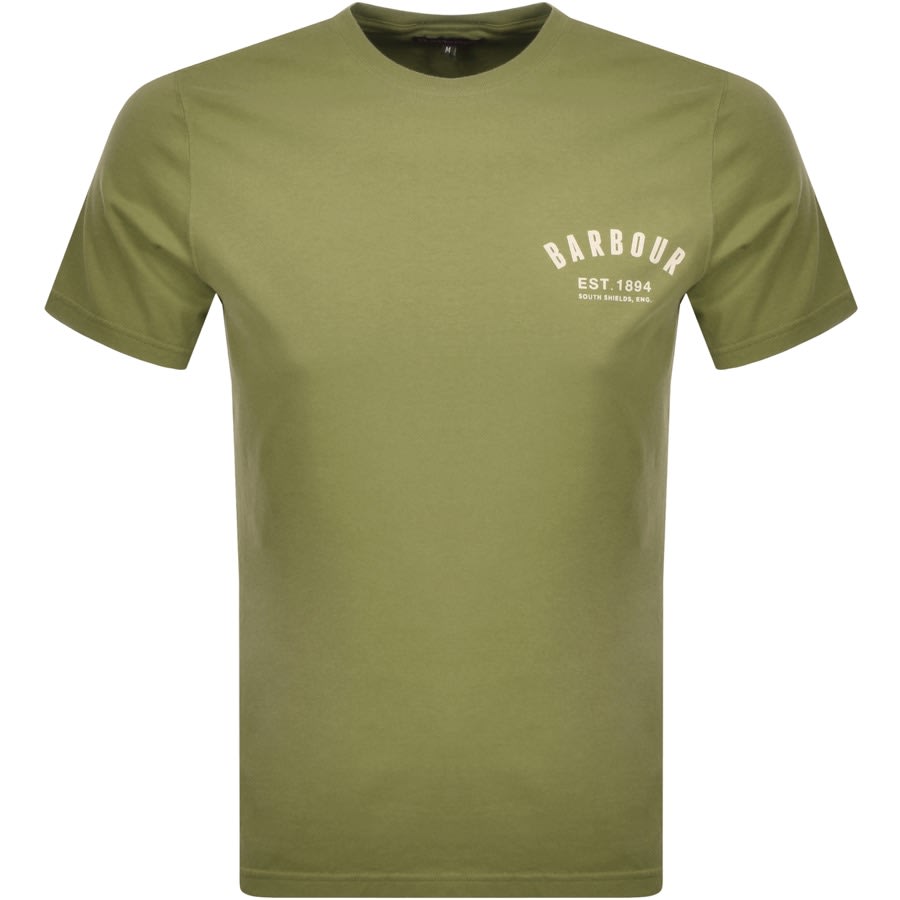 Alternative Image for ProductBarbour Preppy T Shirt Olive1